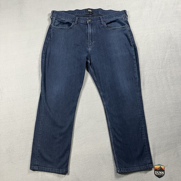 PAIGE Other - Paige Jeans Mens 36x28 Blue Normandie Straight Medium Wash Stretch Denim